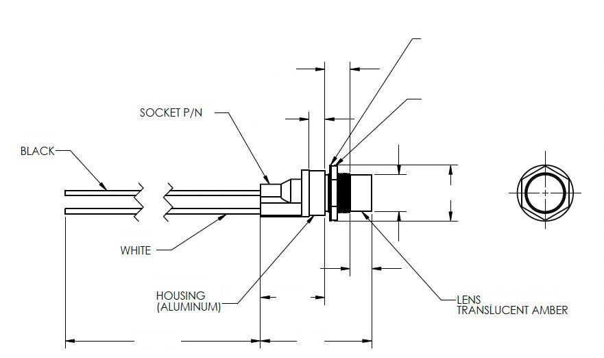 Light diagram for military vehicles