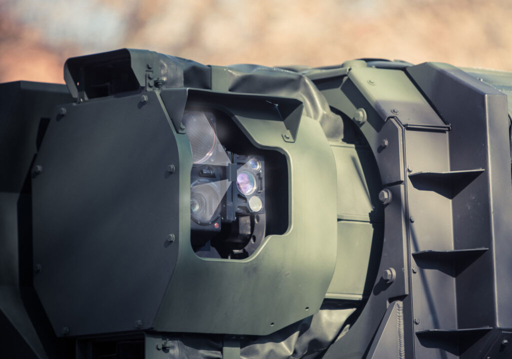 Clear vision oh armored Military Vehicle